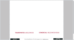 Desktop Screenshot of belzunces.com